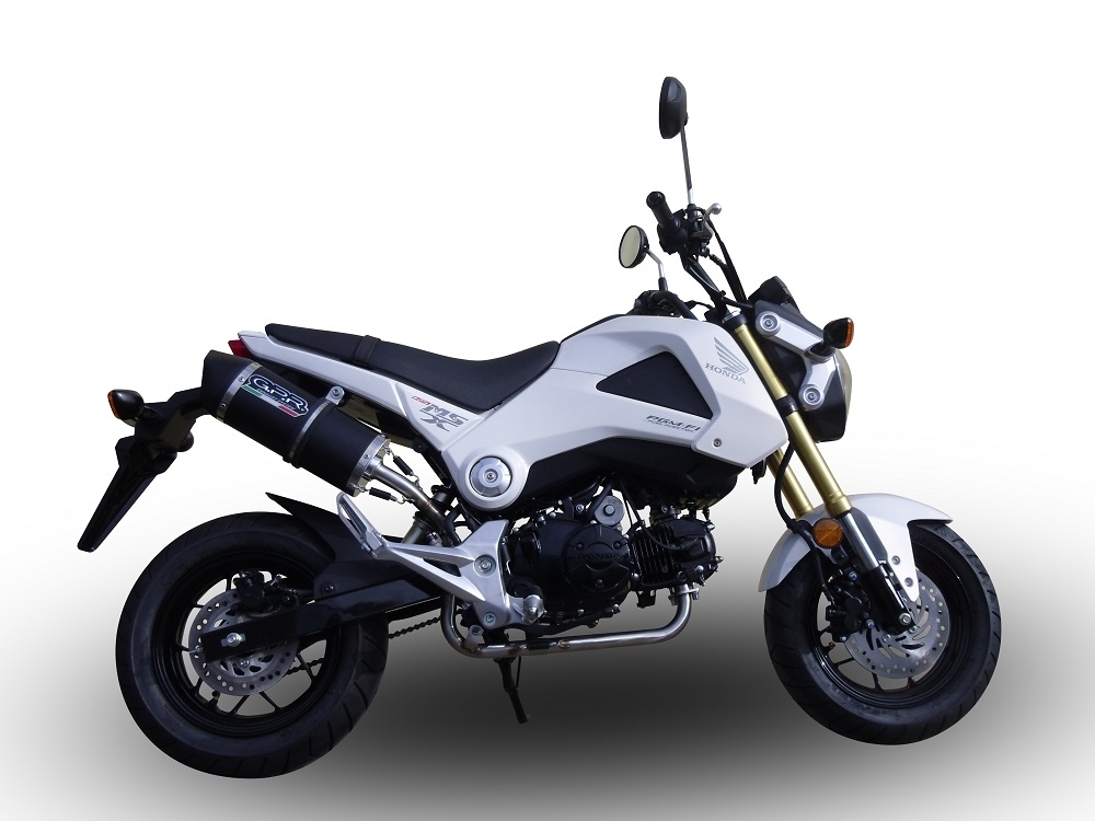 Egzoz ile uyumlu Honda Msx - Grom 125 2013-2017, Furore Nero, Yarış Sistemi Tam hat, susturucu artı toplayıcı 