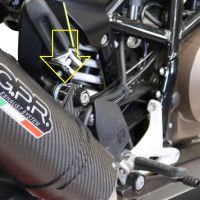 Egzoz ile uyumlu Husqvarna Vitpilen 701 2018-2020, Furore Evo4 Nero, Egzoz yasal, onaylı, çıkarılabilir db killer ve bağlantı borulu susturucu 