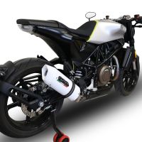 Egzoz ile uyumlu Husqvarna Vitpilen 701 2018-2020, Albus Evo4, Egzoz yasal, onaylı, çıkarılabilir db killer ve bağlantı borulu susturucu 