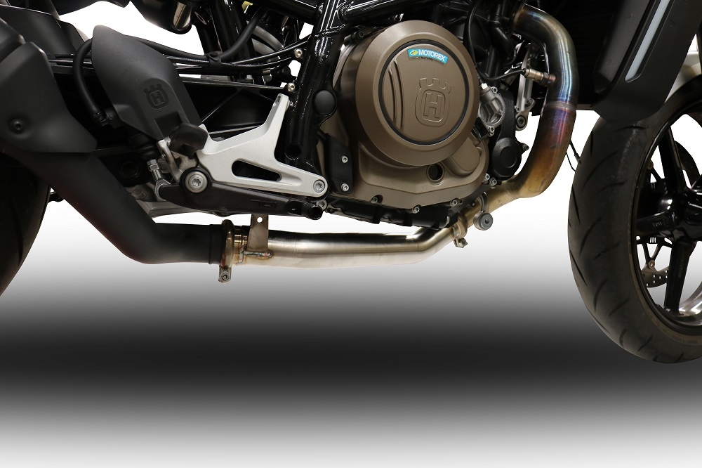 Egzoz ile uyumlu Husqvarna Vitpilen 701 2018-2020, Decatalizzatore, Yarış Sistemi Katalizörü ortadan kaldırmak için boru sistemir 