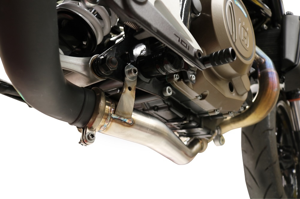 Egzoz ile uyumlu Husqvarna Vitpilen 701 2018-2020, Decatalizzatore, Yarış Sistemi Katalizörü ortadan kaldırmak için boru sistemir 