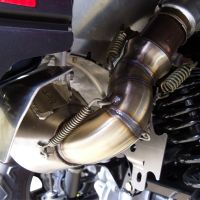 Egzoz ile uyumlu Polaris Sportsman Xp 850 - Xp 850 Forest 2010-2014, Power Bomb, Egzoz yasal, onaylı, çıkarılabilir db killer ve bağlantı borulu susturucu 