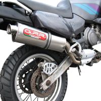 Egzoz ile uyumlu Yamaha Xtz 750 Supertenere 1989-1997, Trioval, Egzoz yasal, onaylı, çıkarılabilir db killer ve bağlantı borulu susturucu 