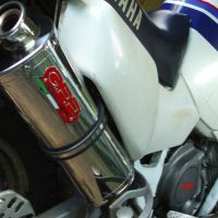 Egzoz ile uyumlu Yamaha Xtz 750 Supertenere 1989-1997, Trioval, Egzoz yasal, onaylı, çıkarılabilir db killer ve bağlantı borulu susturucu 