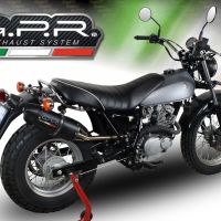 Egzoz ile uyumlu Suzuki Rv 200 Van Van 2016-2017, Furore Nero, Egzoz yasal, onaylı, çıkarılabilir db killer ve bağlantı borulu susturucu 