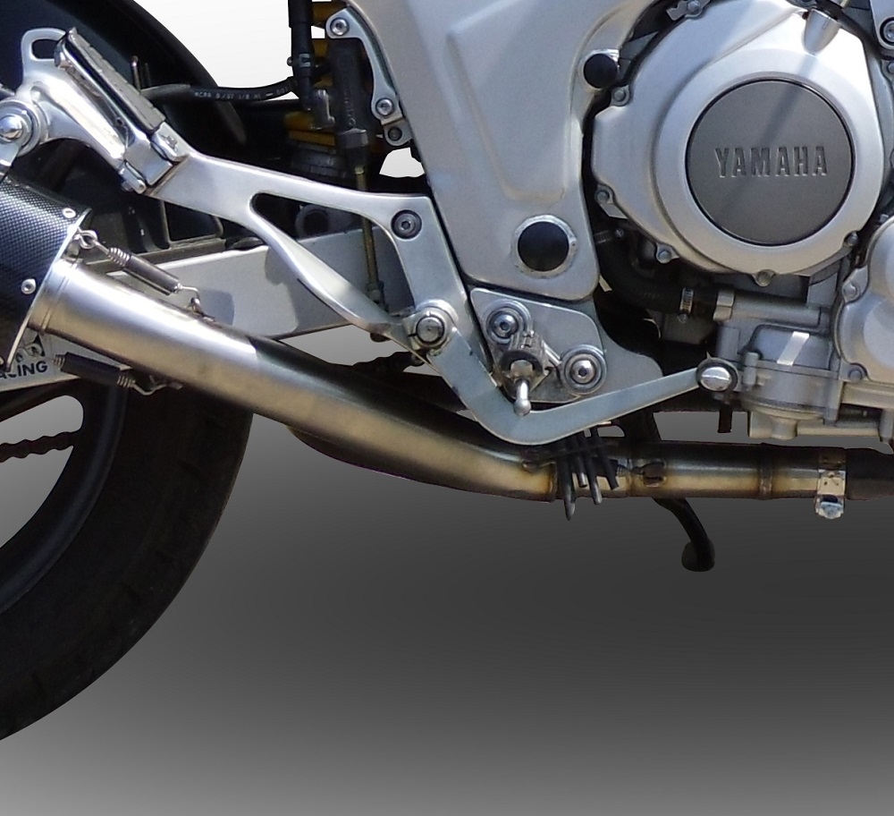 Egzoz ile uyumlu Yamaha Tdm 850 1991-2001, Furore Nero, Homologe sistem Double Susturucu ve özel bağlantı borusu 