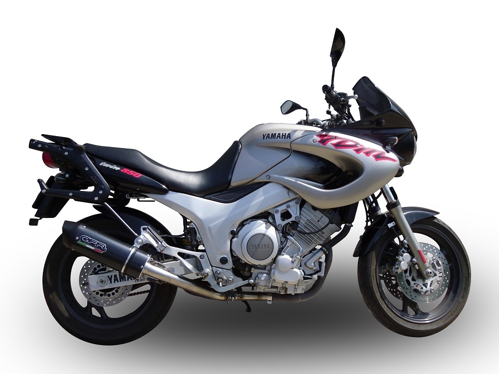 Egzoz ile uyumlu Yamaha Tdm 850 1991-2001, Furore Nero, Egzoz yasal, onaylı, çıkarılabilir db killer ve bağlantı borulu susturucu 