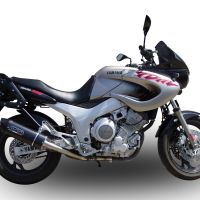 Egzoz ile uyumlu Yamaha Tdm 850 1991-2001, Furore Nero, Egzoz yasal, onaylı, çıkarılabilir db killer ve bağlantı borulu susturucu 