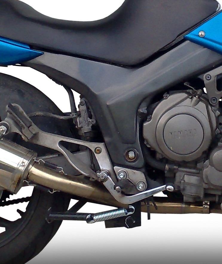 Egzoz ile uyumlu Yamaha Tdm 850 1991-2001, Trioval, Egzoz yasal, onaylı, çıkarılabilir db killer ve bağlantı borulu susturucu 