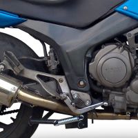 Egzoz ile uyumlu Yamaha Tdm 850 1991-2001, Trioval, Egzoz yasal, onaylı, çıkarılabilir db killer ve bağlantı borulu susturucu 
