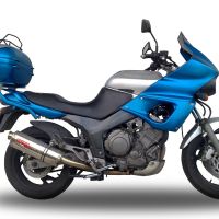 Egzoz ile uyumlu Yamaha Tdm 850 1991-2001, Trioval, Egzoz yasal, onaylı, çıkarılabilir db killer ve bağlantı borulu susturucu 