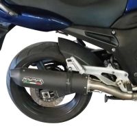 Egzoz ile uyumlu Yamaha Tdm 900 2002-2014, Furore Nero, Homologe sistem Double Susturucu ve özel bağlantı borusu 