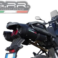 Egzoz ile uyumlu Yamaha Xt 660 Z Teneré 2008-2016, Furore Nero, Homologe sistem Double Susturucu ve özel bağlantı borusu 