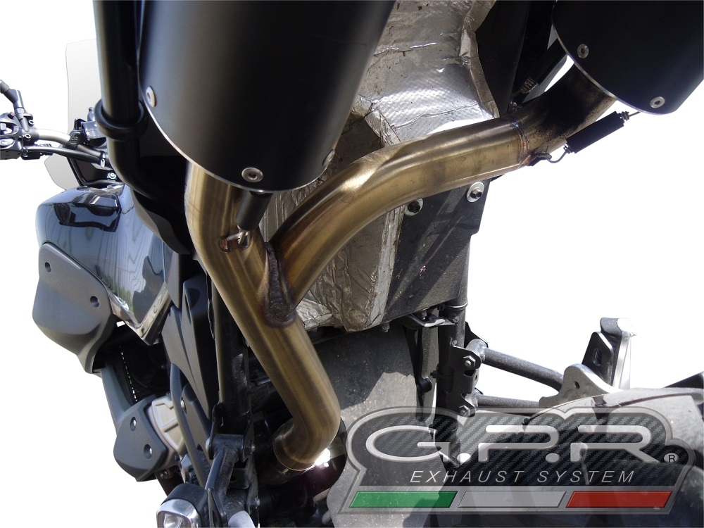Egzoz ile uyumlu Yamaha Xt 660 Z Teneré 2008-2016, Satinox , Homologe sistem Double Susturucu ve özel bağlantı borusu 