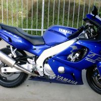 Egzoz ile uyumlu Yamaha Yzf 600 R Thundercat 1996-2003, Trioval, Egzoz yasal, onaylı, çıkarılabilir db killer ve bağlantı borulu susturucu 