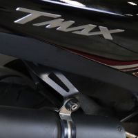 Egzoz ile uyumlu Yamaha T-Max 530 2017-2021, Furore Nero, Yalnızca gürültü için onaylanan sistem, AB dışındaki pazarlar için geçerlidir Tam hat, susturucu artı toplayıcı 