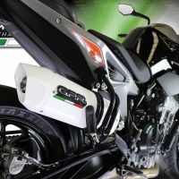 Egzoz ile uyumlu Ktm Duke 790 2021-2024, Albus Evo4, Egzoz yasal, onaylı, çıkarılabilir db killer ve bağlantı borulu susturucu 