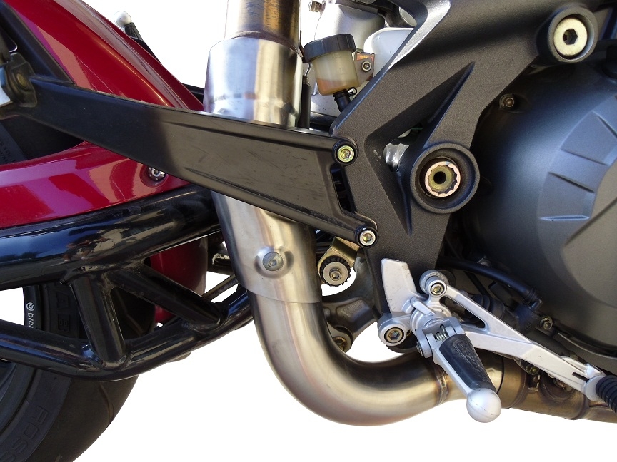 Egzoz ile uyumlu Benelli Tre K 899 2006-2016, Decatalizzatore, Yarış Sistemi Katalizörü ortadan kaldırmak için boru sistemir 