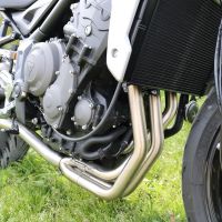 Egzoz ile uyumlu Triumph Trident 660 2021-2024, Powercone Evo, Homologe edilmemiş dbkiller ile yarış sistemi Tam hat, susturucu artı toplayıcı 