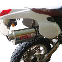 Egzoz ile uyumlu Yamaha Tt 600 R - Tt 600 E 1998-2004, Trioval, Egzoz yasal, onaylı, çıkarılabilir db killer ve bağlantı borulu susturucu 