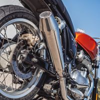Egzoz ile uyumlu Bmw R 90 1973-1976, Ultracone Inox Cafè Racer, Homologe susturucu Bağlantı borusu olmayan susturucu 