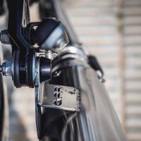 Egzoz ile uyumlu Bmw R 90 1973-1976, Ultracone Inox Cafè Racer, Homologe susturucu Bağlantı borusu olmayan susturucu 