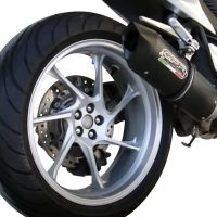 Egzoz ile uyumlu Honda Vfr 1200 F I.E. 2010-2016, Furore Nero, Egzoz yasal, onaylı, çıkarılabilir db killer ve bağlantı borulu susturucu 
