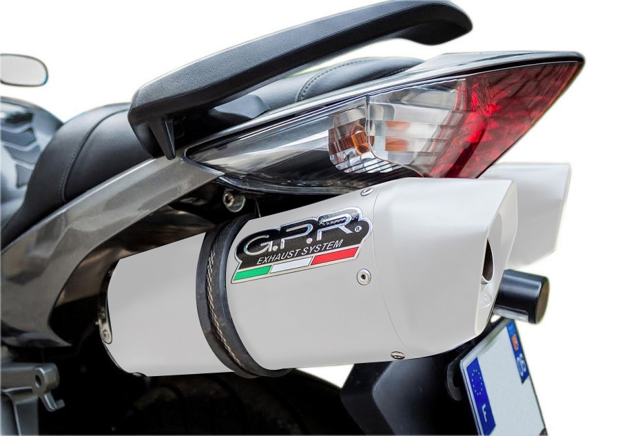 Egzoz ile uyumlu Honda Vfr 800 V-Tec 2002-2013, Albus Ceramic, Homologe sistem Double Susturucu ve özel bağlantı borusu 