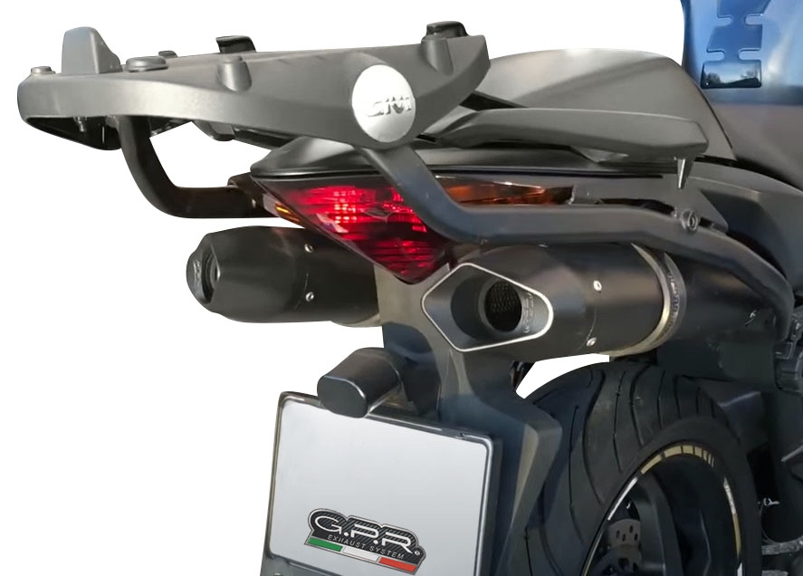 Egzoz ile uyumlu Honda Vfr 800 V-Tec 2002-2013, Furore Nero, Homologe sistem Double Susturucu ve özel bağlantı borusu 