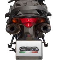Egzoz ile uyumlu Honda Vfr 800 V-Tec 2002-2013, Furore Nero, Homologe sistem Double Susturucu ve özel bağlantı borusu 