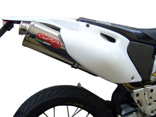 Egzoz ile uyumlu Yamaha YZ 450 F 2003-2005, Trioval, Egzoz yasal, onaylı, çıkarılabilir db killer ve bağlantı borulu susturucu 