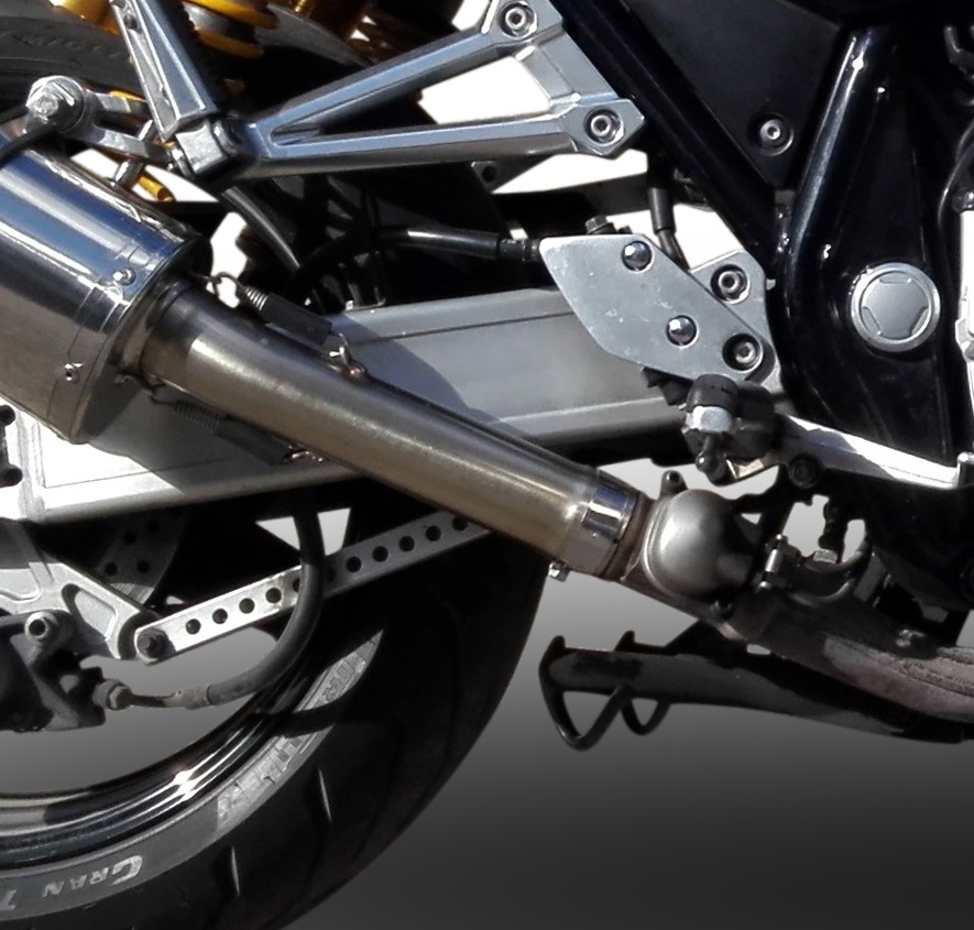 Egzoz ile uyumlu Yamaha Xjr 1300 2007-2017, Trioval, Egzoz yasal, onaylı, çıkarılabilir db killer ve bağlantı borulu susturucu 