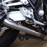 Egzoz ile uyumlu Yamaha Xjr 1300 1999-2006, Deeptone Inox, Homologe sistem Double Susturucu ve özel bağlantı borusu 