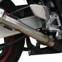 Egzoz ile uyumlu Yamaha Fzs 600 Fazer 1998-2003, Trioval, Egzoz yasal, onaylı, çıkarılabilir db killer ve bağlantı borulu susturucu 