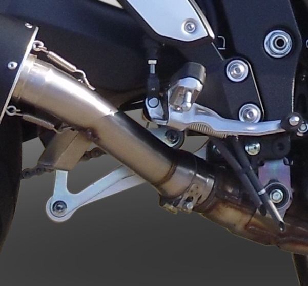 Egzoz ile uyumlu Yamaha Fz.1 - Fazer 1000 2006-2014, Trioval, Egzoz yasal, onaylı, çıkarılabilir db killer ve bağlantı borulu susturucu 