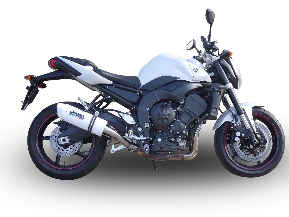 Egzoz ile uyumlu Yamaha Fz.1 - Fazer 1000 2006-2014, Albus Ceramic, Egzoz yasal, onaylı, çıkarılabilir db killer ve bağlantı borulu susturucu 