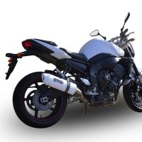 Egzoz ile uyumlu Yamaha Fz.1 - Fazer 1000 2006-2014, Albus Ceramic, Egzoz yasal, onaylı, çıkarılabilir db killer ve bağlantı borulu susturucu 