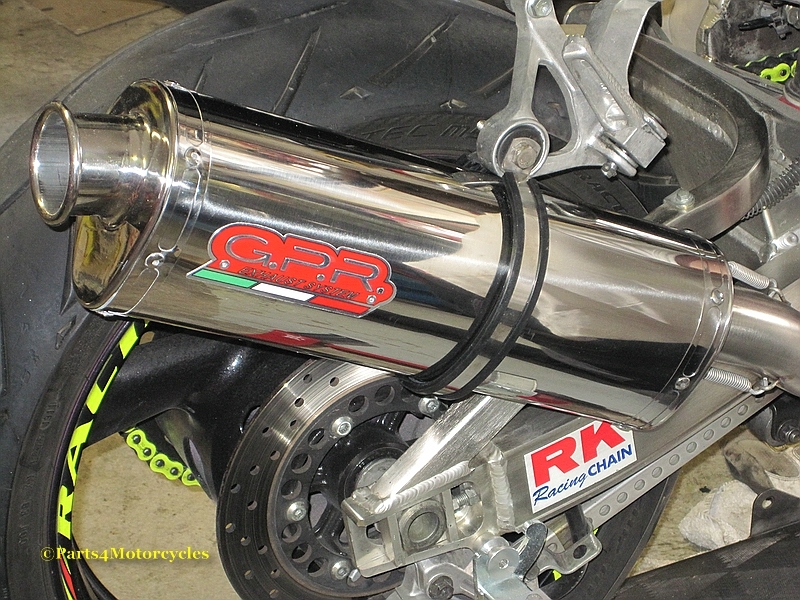 Egzoz ile uyumlu Yamaha Yzf 750 1993-1998, Trioval, Egzoz yasal, onaylı, çıkarılabilir db killer ve bağlantı borulu susturucu 