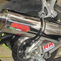 Egzoz ile uyumlu Yamaha Yzf 750 1993-1998, Trioval, Egzoz yasal, onaylı, çıkarılabilir db killer ve bağlantı borulu susturucu 