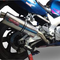 Egzoz ile uyumlu Yamaha Yzf 750 1993-1998, Trioval, Egzoz yasal, onaylı, çıkarılabilir db killer ve bağlantı borulu susturucu 