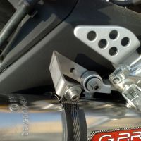 Egzoz ile uyumlu Yamaha Yzf-R 125 2008-2013, Furore Nero, Onaylanmış ve yasal, çıkarılabilir db öldürücü dahil tam sistem egzozu 