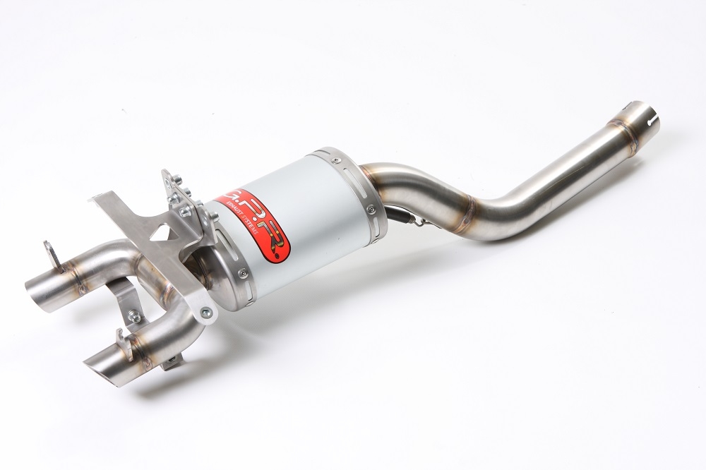 Egzoz ile uyumlu Yamaha Fz6 600-Fazer S1-S2 2004-2013, Titanium Ghost, Egzoz yasal, onaylı, çıkarılabilir db killer ve bağlantı borulu susturucu 