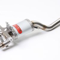 Egzoz ile uyumlu Yamaha Fz6 600-Fazer S1-S2 2004-2013, Titanium Ghost, Egzoz yasal, onaylı, çıkarılabilir db killer ve bağlantı borulu susturucu 