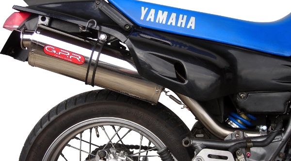 Egzoz ile uyumlu Yamaha Xtz 600 Teneré 1985-1986, Trioval, Egzoz yasal, onaylı, çıkarılabilir db killer ve bağlantı borulu susturucu 