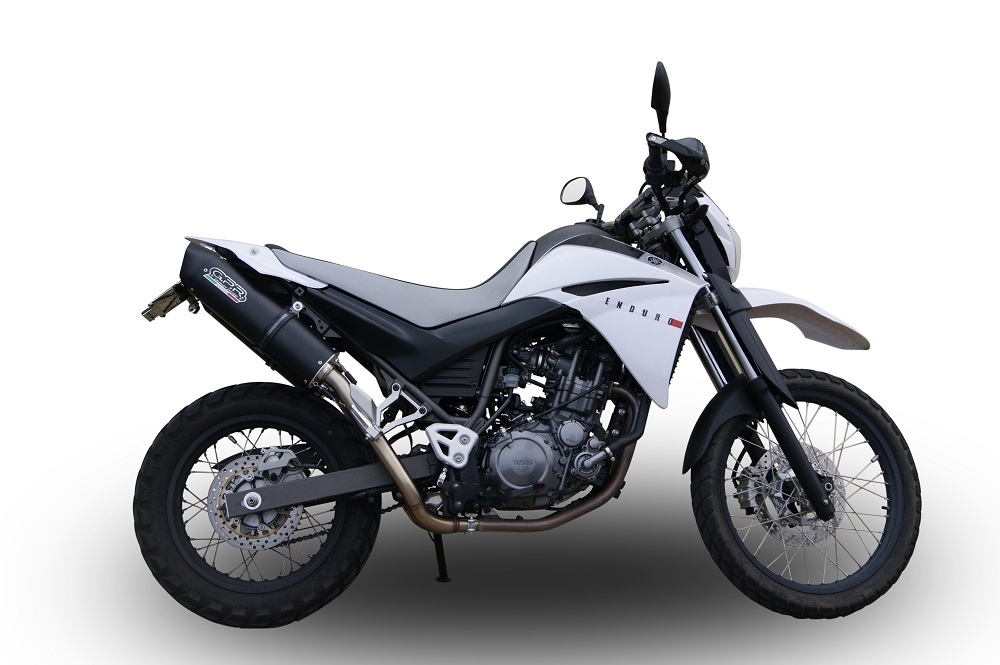 Egzoz ile uyumlu Yamaha Xt 660 X-R 2004-2014, Furore Nero, Homologe sistem Double Susturucu ve özel bağlantı borusu 