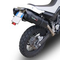 Egzoz ile uyumlu Yamaha Xt 660 X-R 2004-2014, Furore Nero, Homologe sistem Double Susturucu ve özel bağlantı borusu 