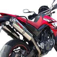 Egzoz ile uyumlu Yamaha Xt 660 X-R 2004-2014, Trioval, Homologe sistem Double Susturucu ve özel bağlantı borusu 