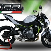 Exhaust compatible with Kawasaki Z 650 2021-2022, Albus Evo4, full system exhaust legal for UK and non-EU countries including removable db killer 