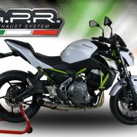 Egzoz GPR ile uyumlu  Kawasaki Z 650 650 2023-2024, New Grand Prix Evo Titanium, Yalnızca gürültü için onaylanan sistem, AB dışındaki pazarlar için geçerlidir Tam hat, susturucu artı toplayıcı 