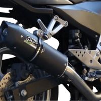Egzoz ile uyumlu Kawasaki Z 750 - R 2007-2014, Furore Nero, Egzoz yasal, onaylı, çıkarılabilir db killer ve bağlantı borulu susturucu 